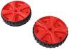 watersport carriers kayak cart parts replacement never-go-flat wheels for malone clippertrx deluxe and xpresstrx - qty 2