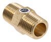 adapter fittings mb sturgis propane fitting - 1/4 inch male npt flare hex nipple qty 1
