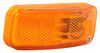 clearance lights non-submersible trailer or side marker light w/ reflector - incandescent rectangle amber lens