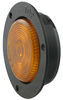 optronics trailer lights clearance submersible or side marker light - incandescent 2 inch round amber lens