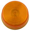 submersible lights 2 inch diameter optronics trailer clearance and side marker light - incandescent round amber lens