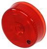 Optronics Trailer Clearance and Side Marker Light - Submersible - Incandescent - Round - Red Lens Round MC53RB