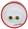 Optronics Trailer Clearance and Side Marker Light - Submersible - Incandescent - Round - Red Lens 2 Inch Diameter MC53RB