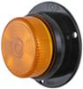 clearance lights submersible trailer and side marker light - incandescent round amber lens