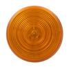 submersible lights 2-1/2 inch diameter optronics clearance and side marker trailer light - incandescent round amber lens