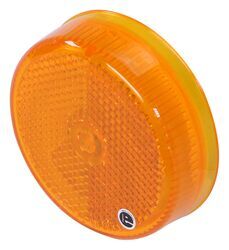 Optronics Trailer Clearance or Side Marker Light - Submersible - Incandescent - Round - Amber Lens  