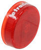 clearance lights 2-1/2 inch diameter optronics trailer or side marker light - submersible incandescent round red lens