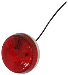 2-1/2" Round Trailer Clearance and Side Marker Light, Surface Mount - Red - MC58RB