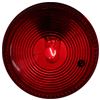 clearance lights rear side marker 2-1/2 inch round trailer and light surface mount - red