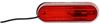 clearance lights non-submersible optronics or side marker trailer light - incandescent oblong red lens