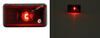 clearance lights submersible optronics mini trailer or side marker light - incandescent red lens