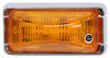 optronics trailer lights clearance submersible thinline mini led side marker or light w/ bracket - 3 diodes amber lens