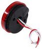 clearance lights reflectors rear side marker optronics led or trailer light w/ reflector - 1 diode round red lens
