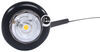 clearance lights submersible uni-lite led and side marker light with grommet - amber clear lens