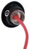 clearance lights rear side marker uni-lite led and light with grommet - submersible red clear lens