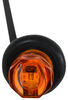 clearance lights rear side marker uni-lite led and light w grommet - submersible 2 diodes amber lens