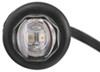 clearance lights submersible uni-lite led and side marker light w grommet - 2 diodes clear lens amber