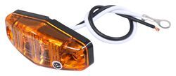 Optronics LED Mini Clearance or Side Marker Trailer Light - Submersible - 2 Diodes - Amber Lens