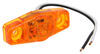 clearance lights rear side marker mini led trailer and light - submersible 3 diodes amber lens