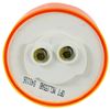 GloLight LED Trailer Clearance or Side Marker Light - Submersible - 6 Diodes - Round - Amber Lens Amber MCL155AB