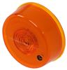 clearance lights rear side marker glolight led trailer or light - submersible 6 diodes round amber lens