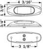 rear clearance side marker submersible lights