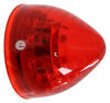 clearance lights 2 inch diameter optronics led trailer or side marker light - submersible 8 diodes beehive red lens