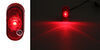 clearance lights rear side marker led mini and light - submersible 1 diode oblong red lens