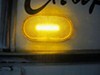 Optronics LED Clearance or Side Marker Light w/ Reflex Reflector - 6 Diodes - Oval - Amber Lens LED Light MCL31AB