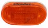 Optronics LED Clearance or Side Marker Light w/ Reflex Reflector - 6 Diodes - Oval - Amber Lens