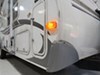 LED Trailer Clearance or Side Marker Light w/ Reflex Reflector- 3 Diodes - White Base - Amber Lens Rectangle MCL32AB