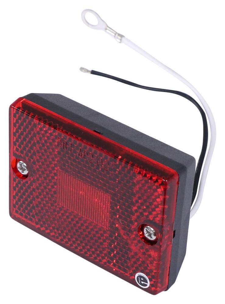 Optronics LED Trailer Clearance or Side Marker Light w/ Reflector - 6 ...