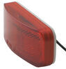 clearance lights non-submersible optronics led trailer or side marker light w/ reflector - 6 diodes rectangle red lens