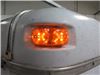 Optronics Double Bullseye LED Trailer Clearance or Side Marker Light - 10 Diodes - Amber Lens Rectangle MCL46AB