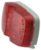 clearance lights non-submersible optronics double bullseye led trailer or side marker light - 10 diodes red lens