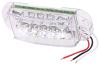clearance lights rear side marker miro-flex led trailer and mid-ship turn signal - submersible 16 diodes clear lens