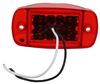 clearance lights rear side marker optronics led trailer and light - submersible 14 diodes red lens
