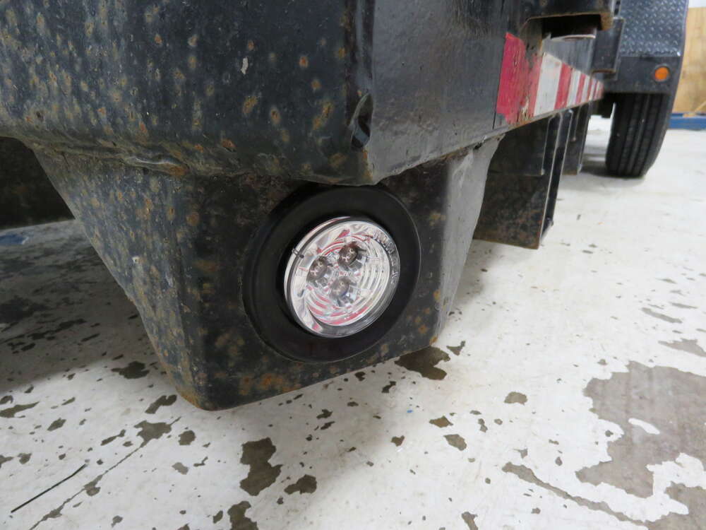 3/4 Inch LED Side Marker lights Round Bullet 3LEDs Mini Size Truck Tires  Trailer