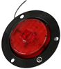 LED Clearance or Side Marker Trailer Light - Submersible - 5 Diodes - Round - Red Lens
