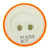 Optronics LED Trailer Clearance or Side Marker Light - Submersible - 3 Diodes - Round - Amber Lens LED Light MCL55AB