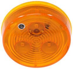 Optronics LED Clearance or Side Marker Light - Submersible - 3 Diodes - Round - Amber Lens - MCL57AB