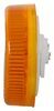 clearance lights 2-1/2 inch diameter led trailer or side marker light w/ reflex reflector - submersible 8 diodes amber lens