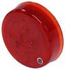 clearance lights submersible optronics led or side marker light w/ reflex reflector - 8 diodes red lens