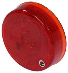 Optronics LED Clearance or Side Marker Light w/ Reflex Reflector - Submersible - 8 Diodes - Red Lens - MCL59RB