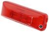 ThinLine LED Clearance or Side Marker Light - Submersible - 2 Diodes - Rectangle - Red Lens Rectangle MCL61RB