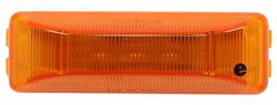 Thinline LED Clearance or Side Marker Light - Submersible - 3 Diodes - Rectangle - Amber Lens - 24V - MCL65A24B