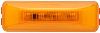 Optronics Thinline LED Trailer Clearance or Side Marker Light - Submersible - 3 Diodes - Amber Lens Surface Mount MCL65AB