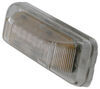 clearance lights submersible thinline led or side marker light - 3 diodes clear lens w/ amber leds