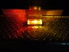 0  clearance lights rear side marker thinline led trailer fender light - submersible 10 diodes clear lens w/ amber/red leds