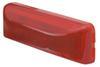Optronics ThinLine Clearance or Side Marker Light w/ Chrome Bracket - Submersible - 3 Diodes - Red Rear Clearance MCL67RBCB